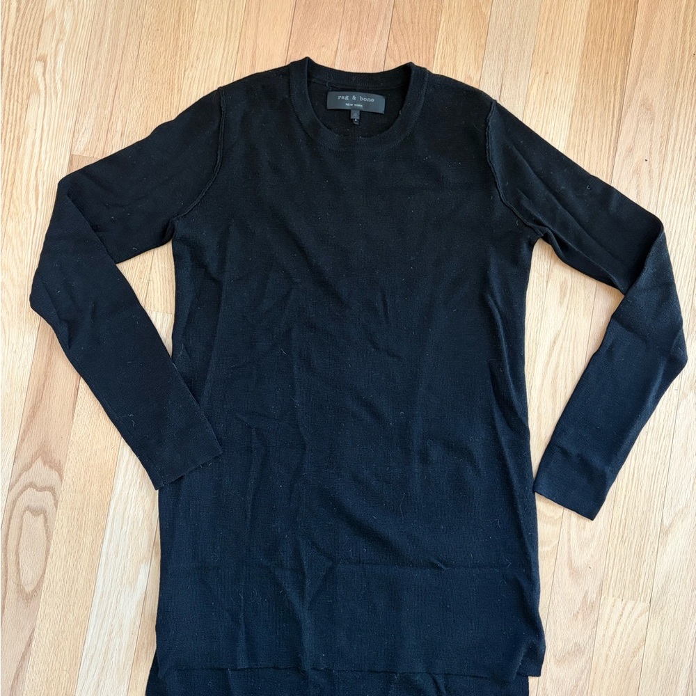 rag & bone merino wool crew neck sweater